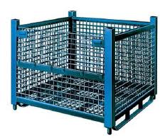 Rugged heavy duty container, metal shipping container